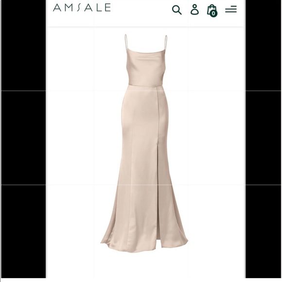 Amsale Dresses & Skirts - AmSale Chloe Bridesmaid dress